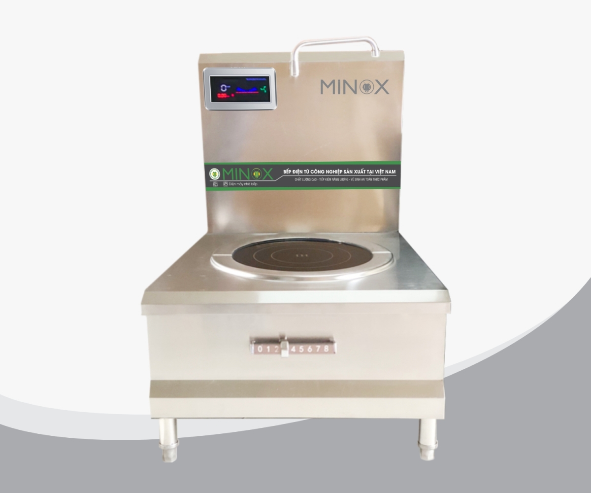 Bếp từ 12kw hầm công nghiệp Minox