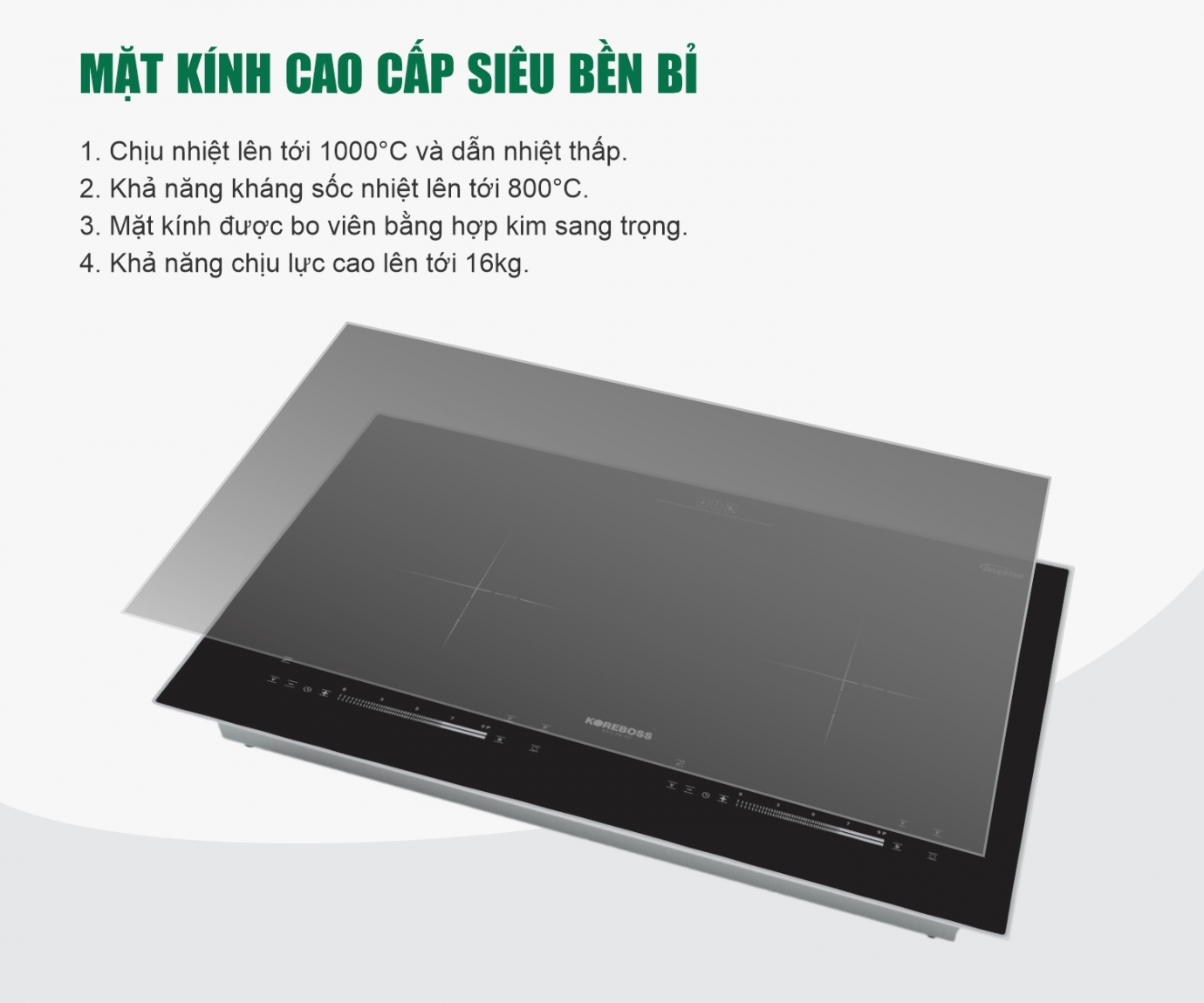 Bếp từ đôi Koreboss KR-B68