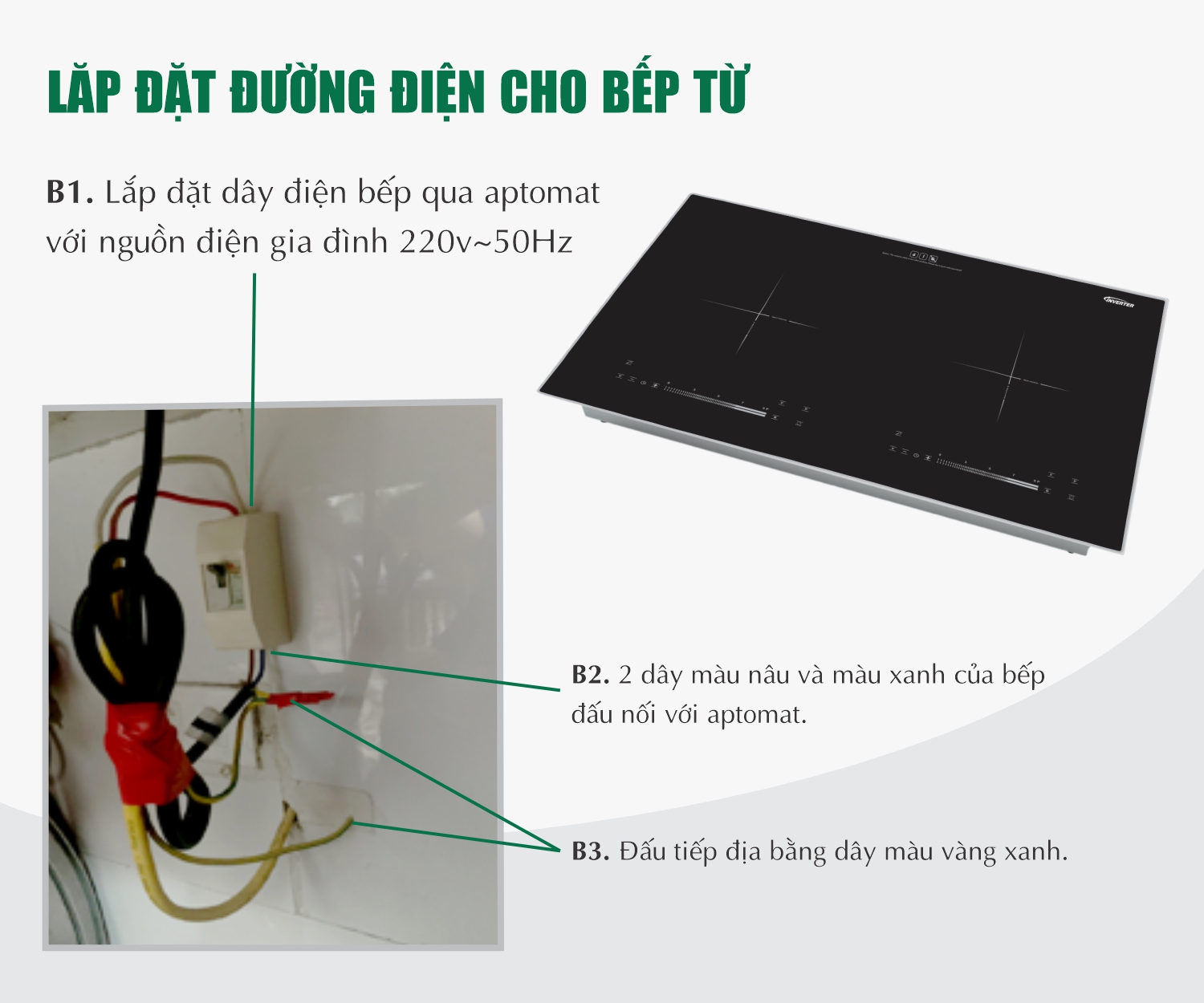 bếp từ đôi